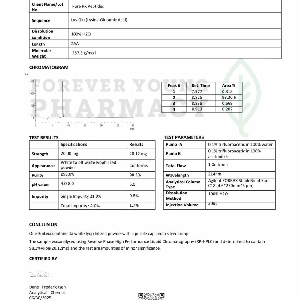 Peptide Vilon 20