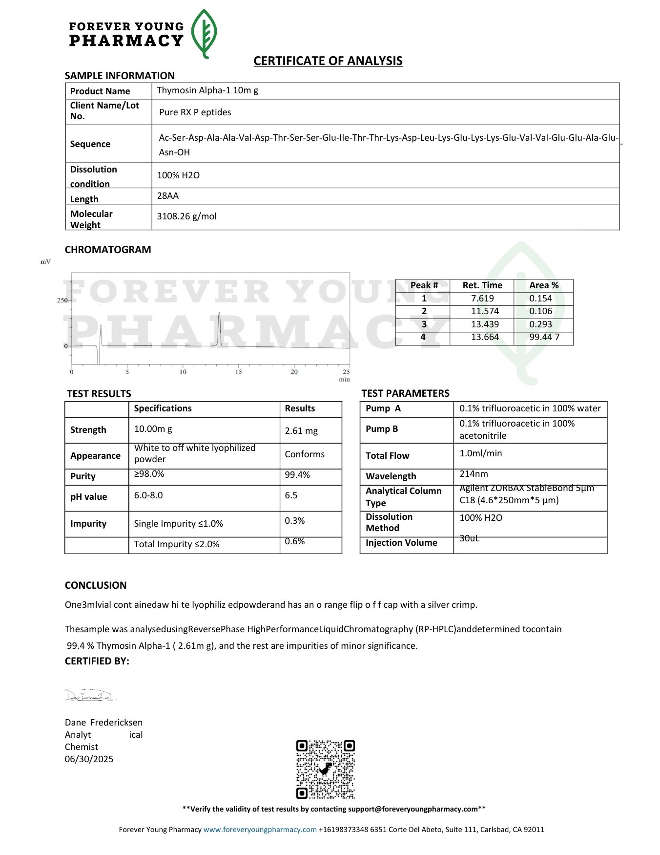 Thymosin Alpa 1 -10mg Thymosin Alpha 1 -10Mg | Buy Research Peptides | Purerx Peptides